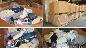 Assorted Clothing Lots from ARW Department Store - 300 units