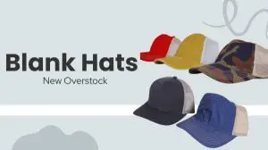 Blank Hats | New Overstock Assorted Case Packs