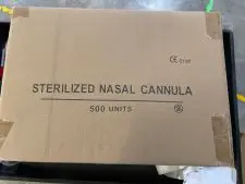 New Overstock Manifested Load of Sterile Adult Nasal Cannulas