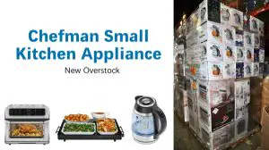 Assorted Chefman Small Kitchen Appliance Loads