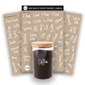 New Overstock Manifested Load of Labels, Spice Jars, Coffee Stations & More